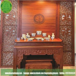 Bàn thờ gỗ gụ cao cấp